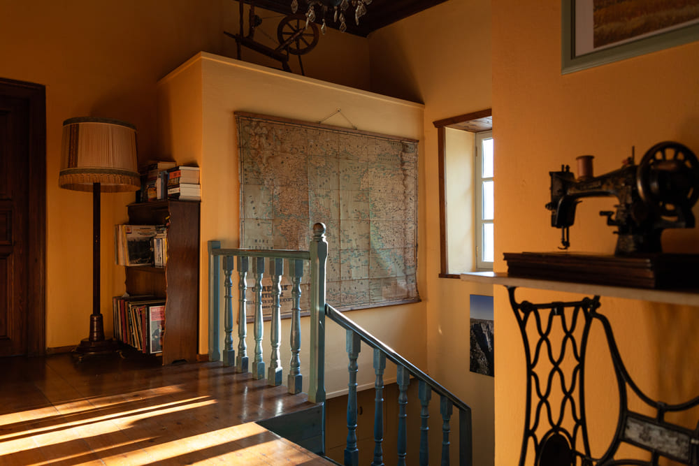 common spaces, porfyron hotel, zagori, greece