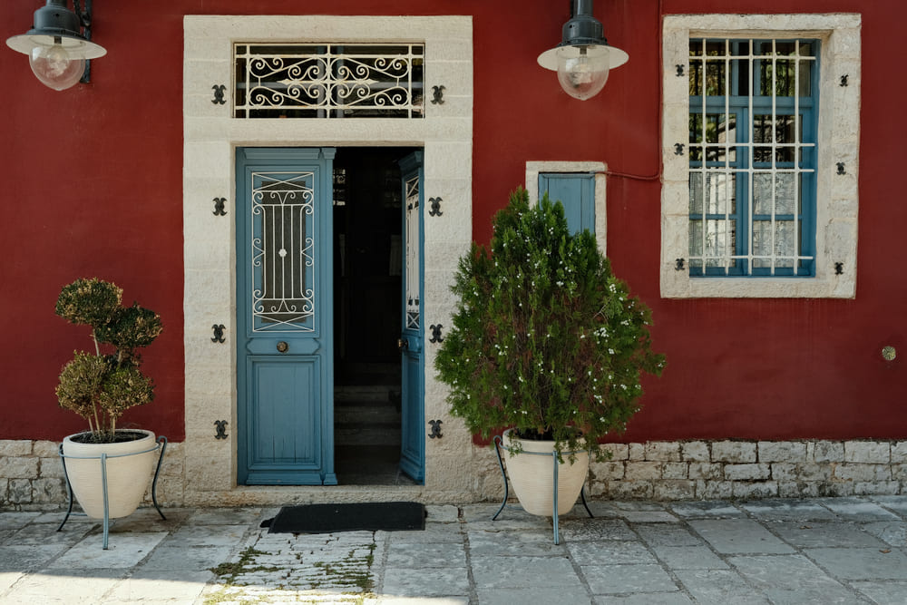 common spaces, porfyron hotel, zagori, greece